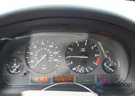 2000 BMW 528Ia from USA, damaged, VIN WBADM6346YGU23446